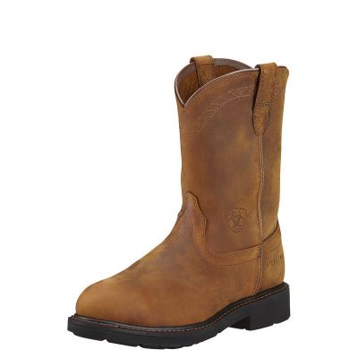 Ariat Work: Sierra Steel Toe Zapatos de Seguridad Hombre - Marrones (ALWGJ7156)